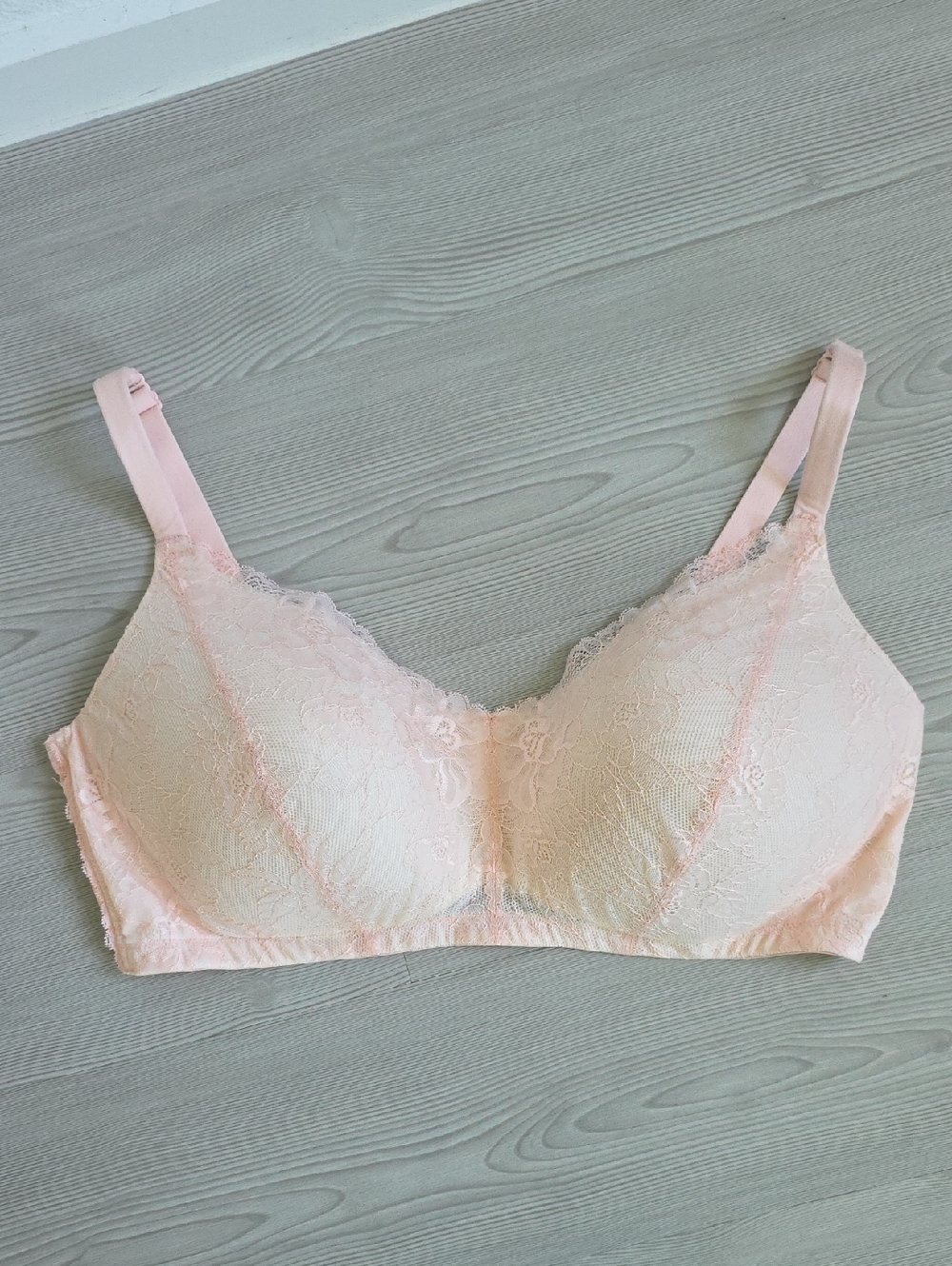 Cacique Blush Lace Support Bra